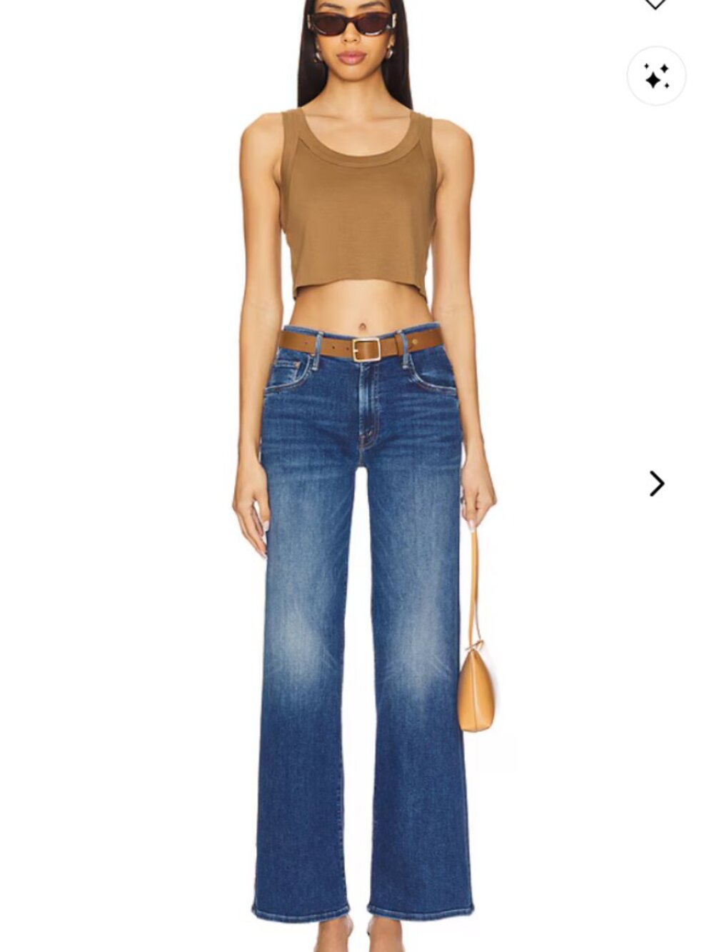 NWT MOTHER Denim Mid-Rise Maven Sneak Over The Top *29*